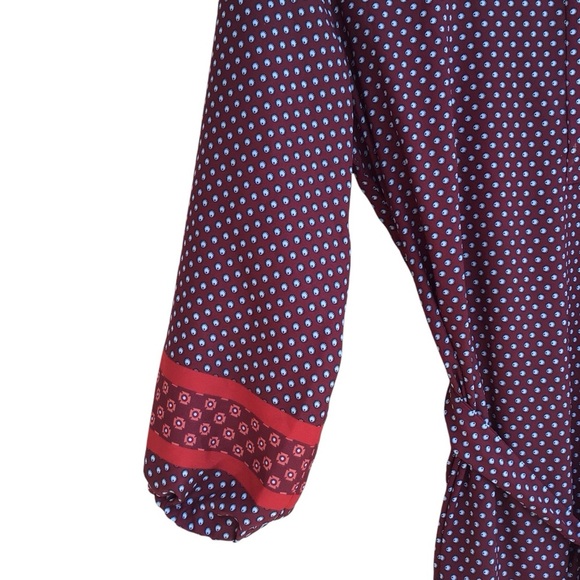 Ann Taylor Loft Long Sleeve Tie Waist Shift Dress Size Small Petites NEW - Picture 7 of 10